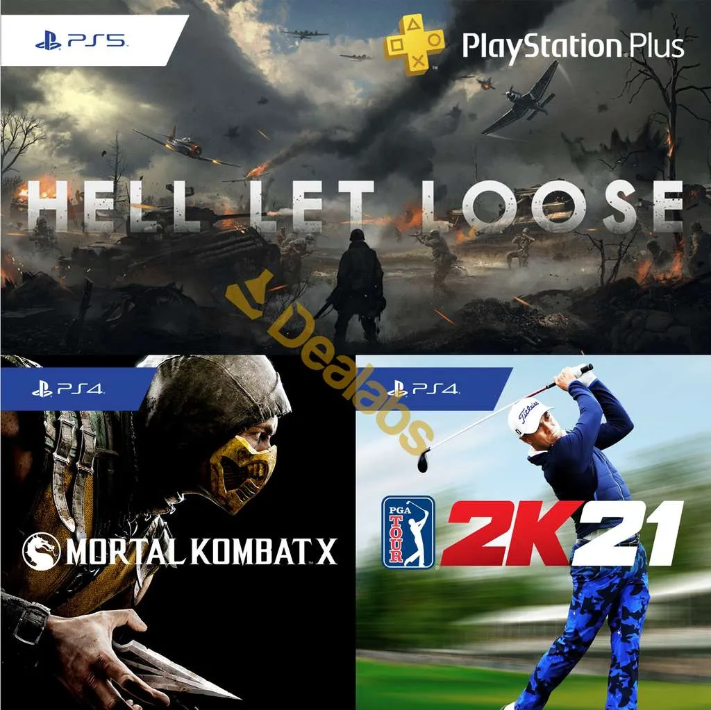 Инсайдер: подписчикам PS Plus в октябре раздадут Hell Let Loose, Mortal  Kombat X и PGA TOUR 2K21