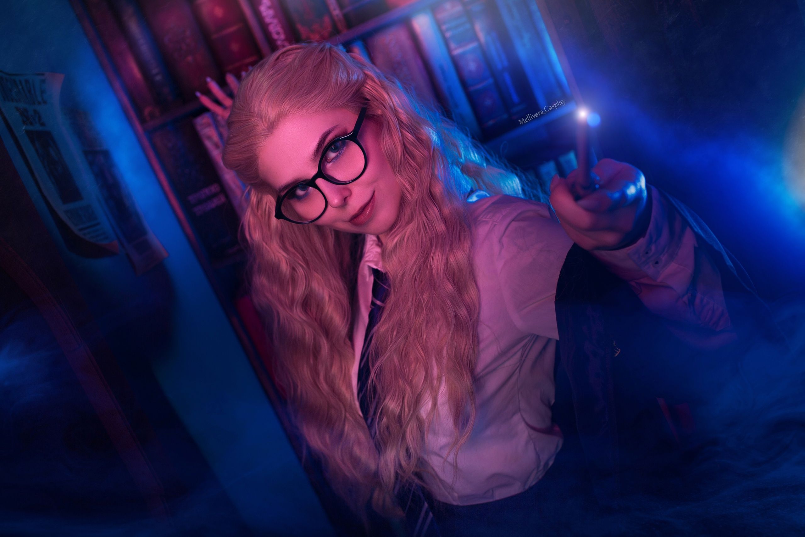 Развратная выпускница Когтеврана — косплей по мотивам «Гарри Поттера». Косплеер: Mellivora Cosplay. Фотограф: 412ART. Источник: vk.com/mellivora_cosplay