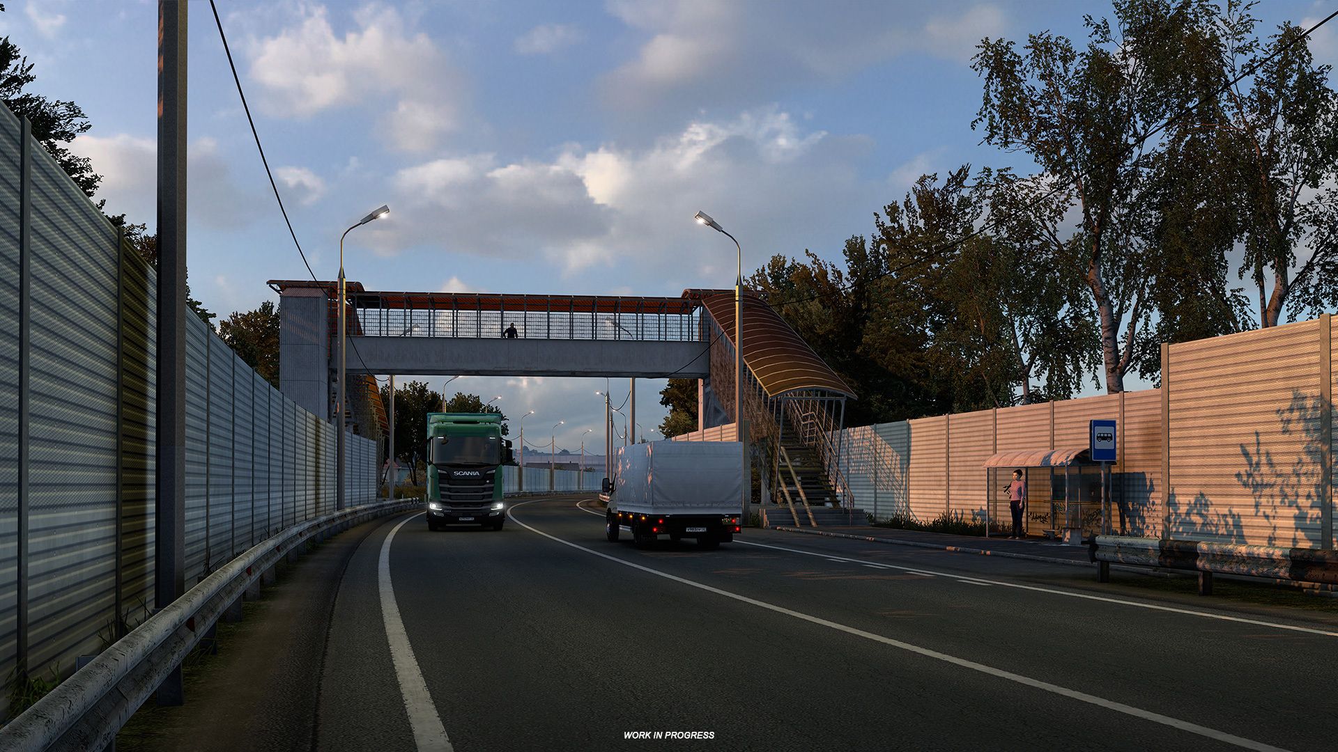 Российские дороги в Euro Truck Simulator 2 — авторы игры показали скриншоты  из будущего дополнения