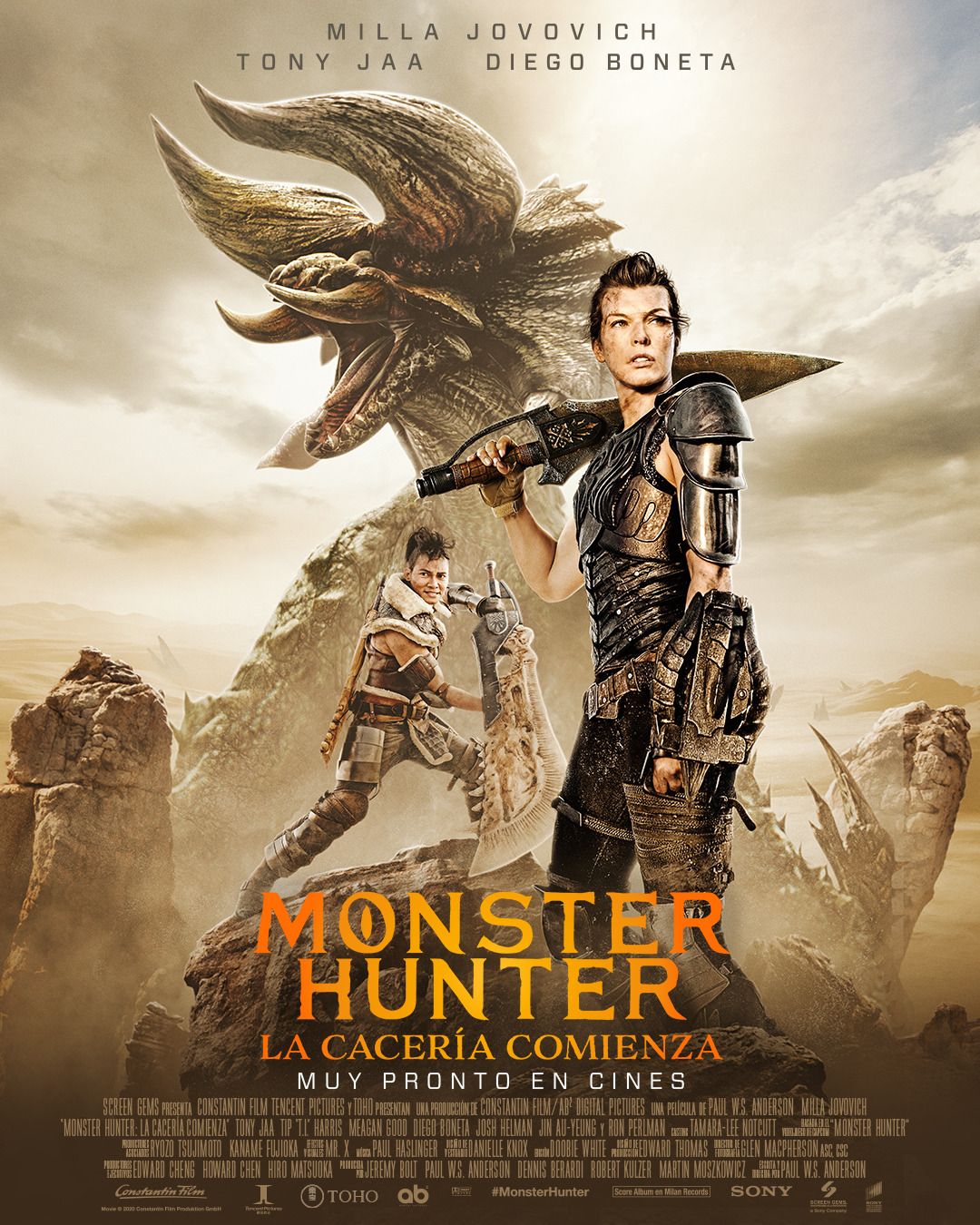 Милла Йовович и котики против огромных монстров — обзор фильма Monster Hunter
