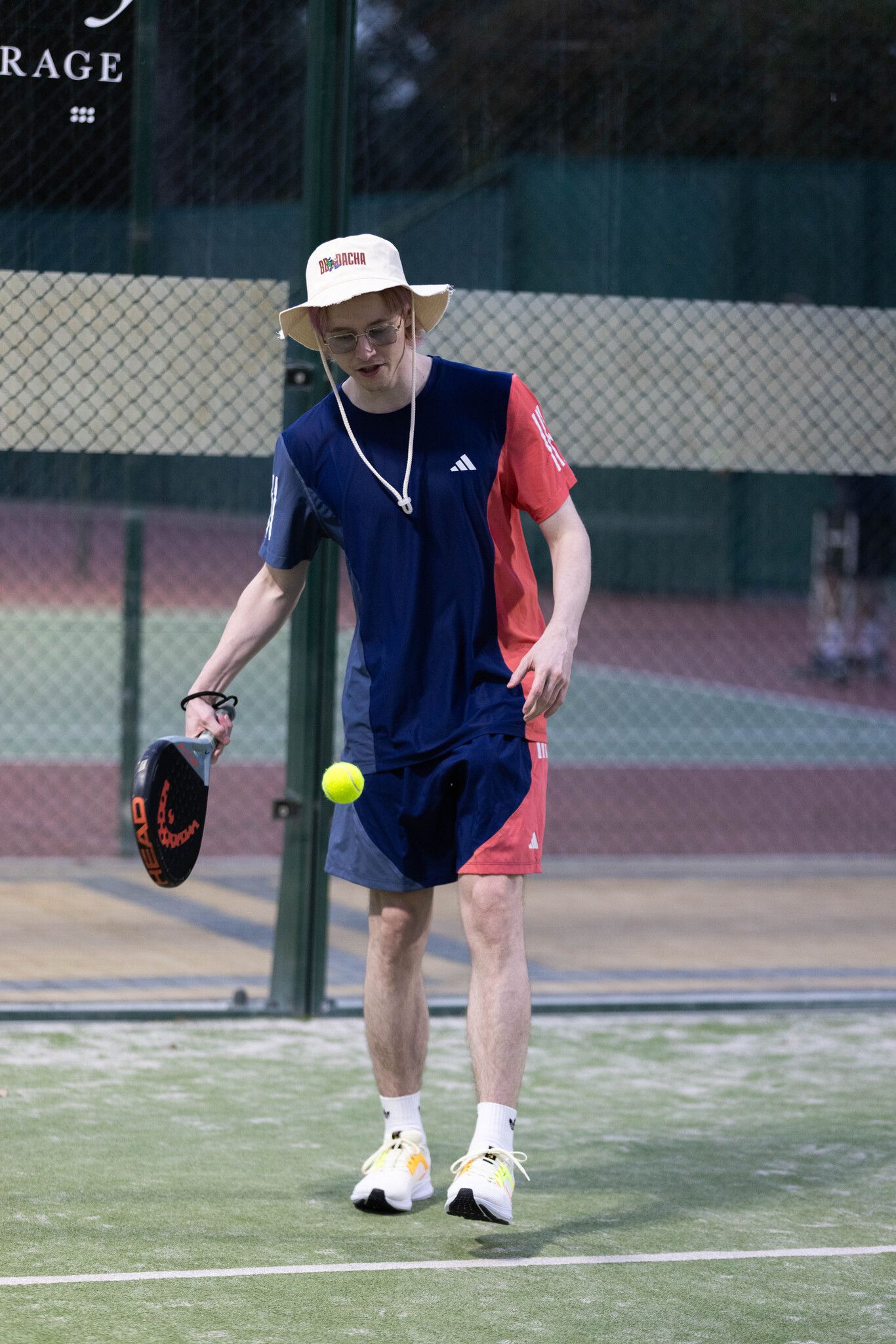 Gladiators играют в падел-теннис на BetBoom Dacha Dubai 2024 | Фото: FISSURE