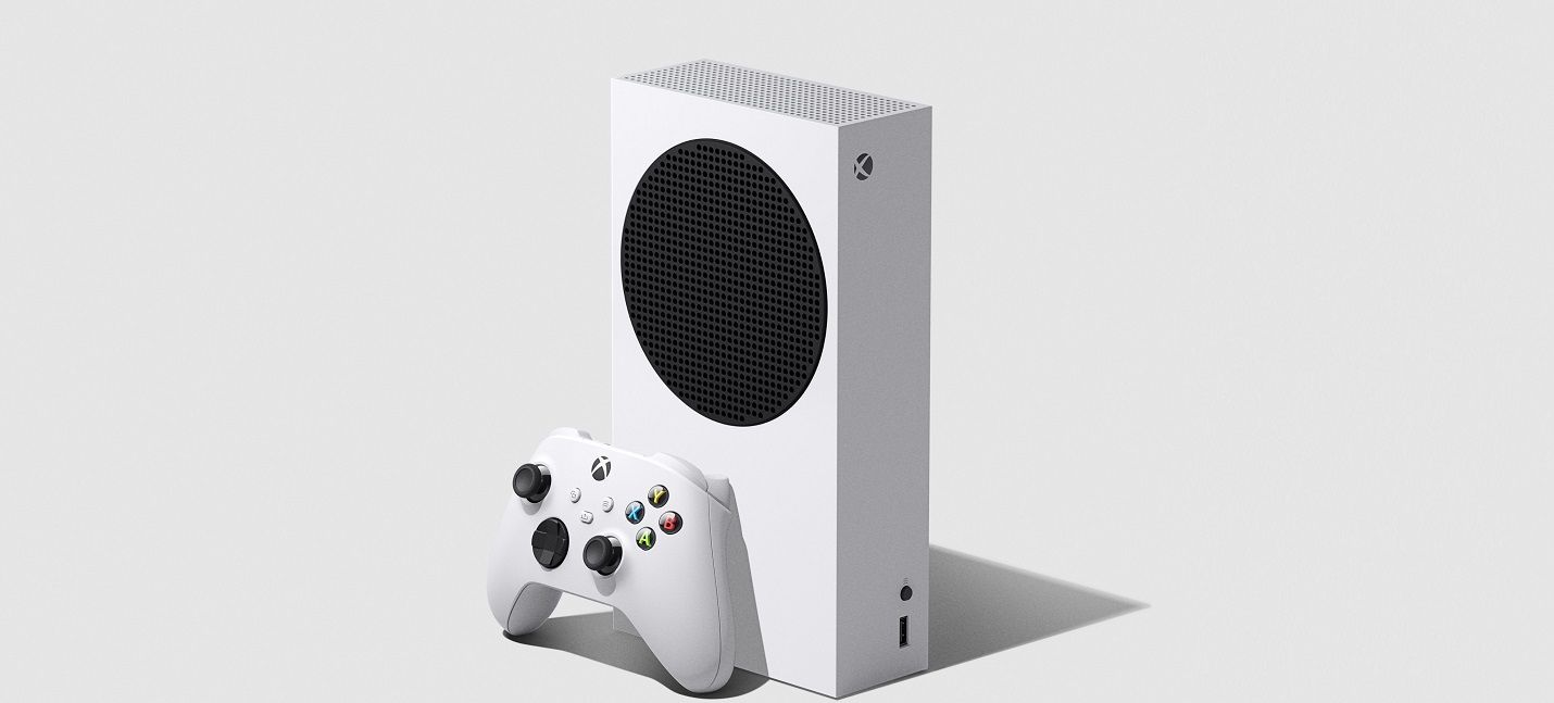 Официальное фото Xbox Series S