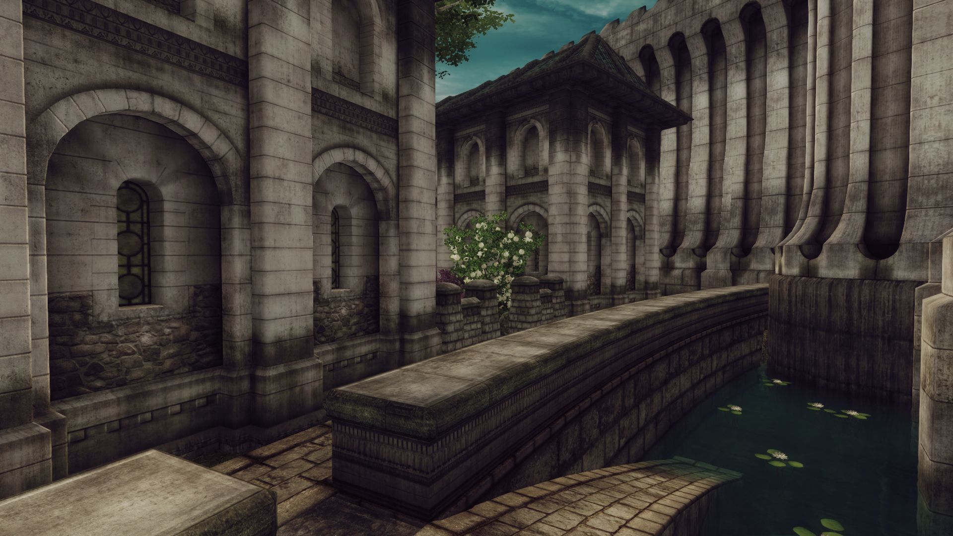 Имперский город из The Elder Scrolls IV: Oblivion с обновленными текстурами. Источник: moddb.com