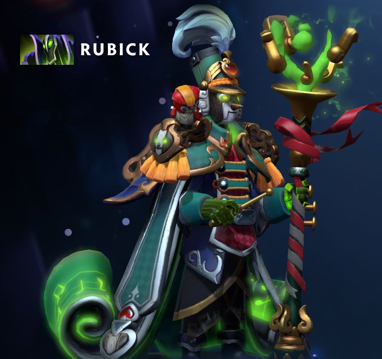 Сет на Rubick из голосования для Collector\'s Cache | Источник: Dota 2