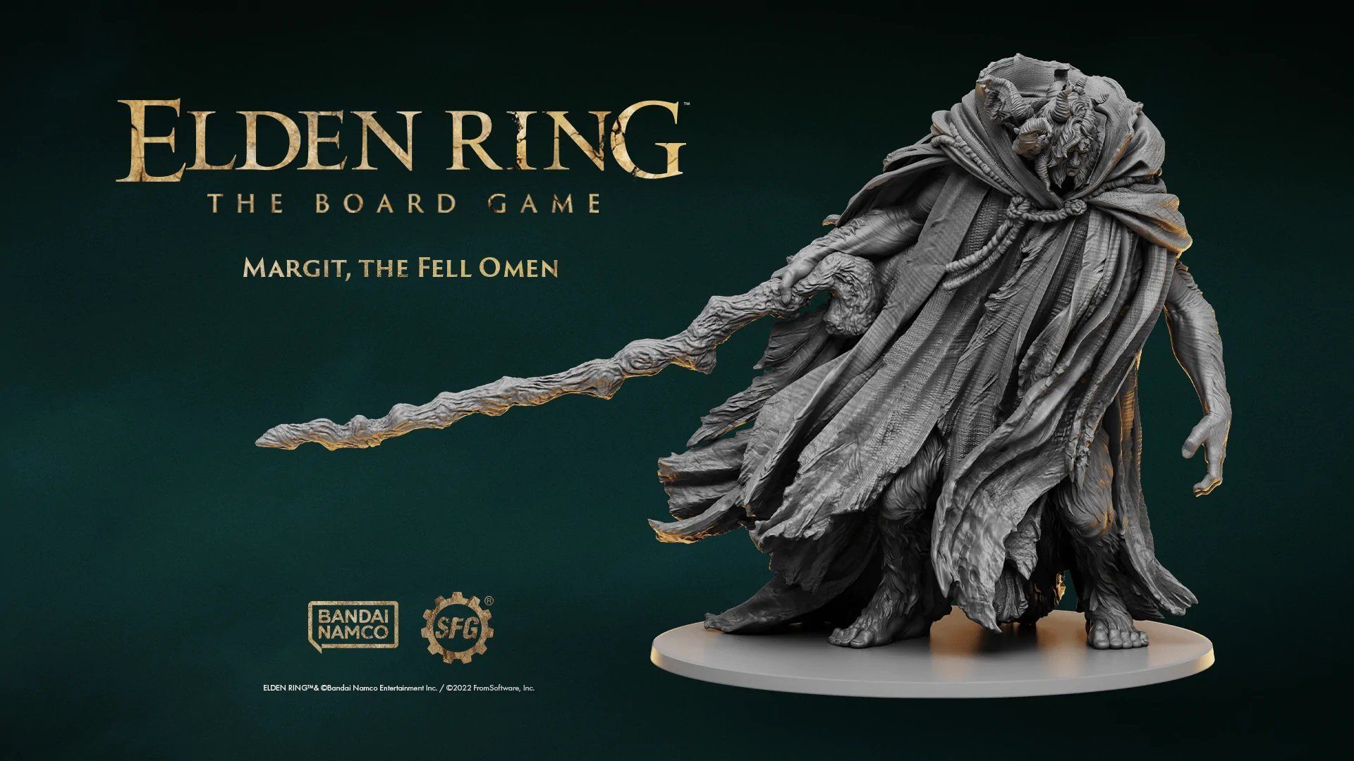Модель Магрита, Ужасного Знамения в настольной версии Elden Ring. Источник: Twitter