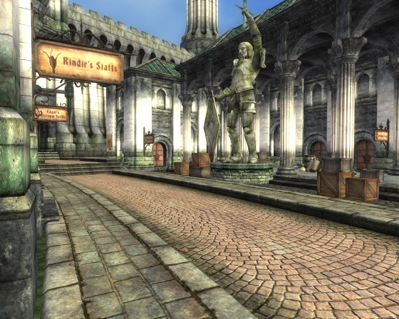 Оригинальный Имперский город из The Elder Scrolls IV: Oblivion. Источник: moddb.com