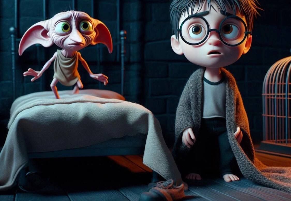«Гарри Поттер и Тайная комната» в стиле Pixar