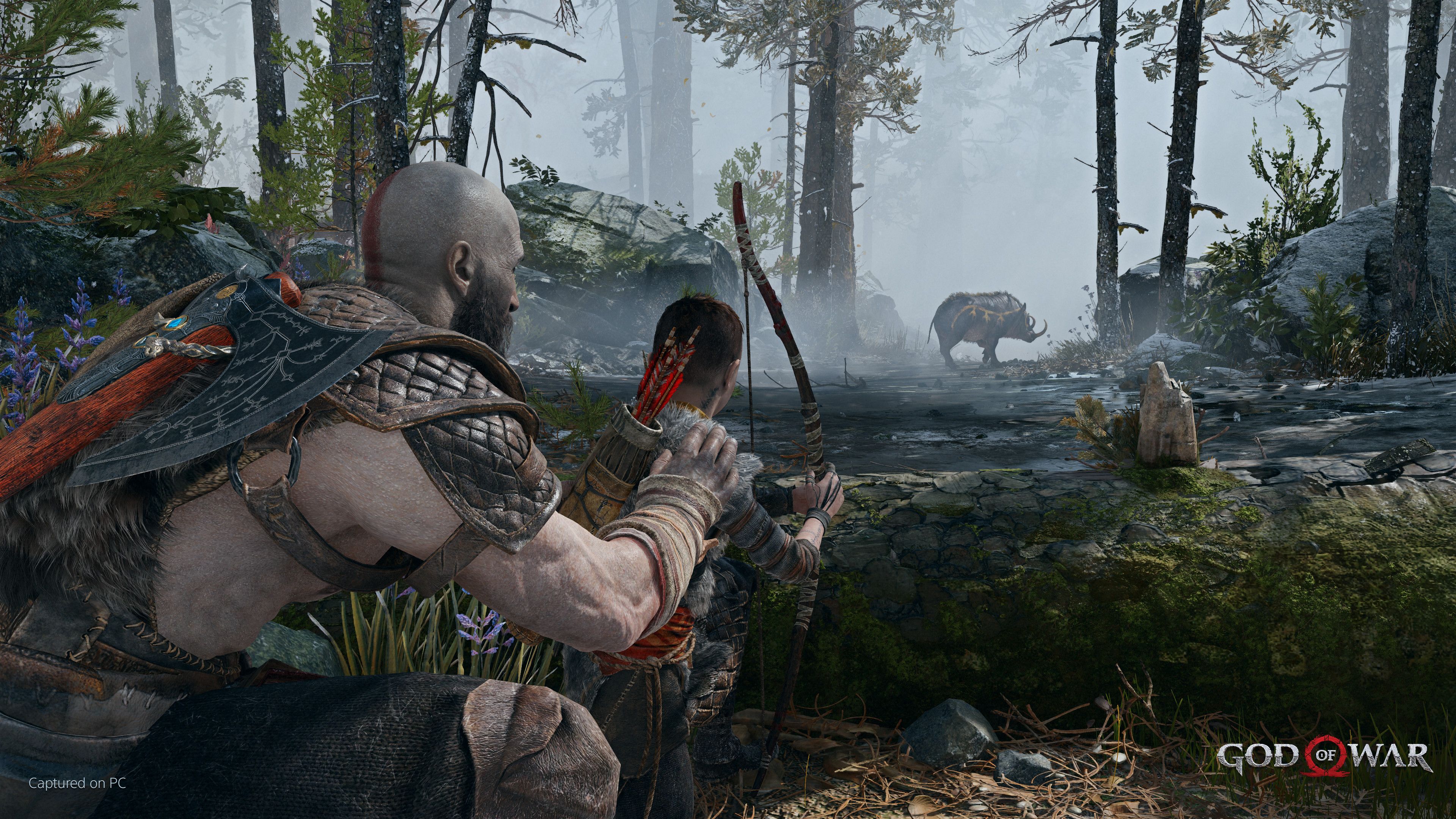 Скриншоты God of War на ПК с улучшенной графикой