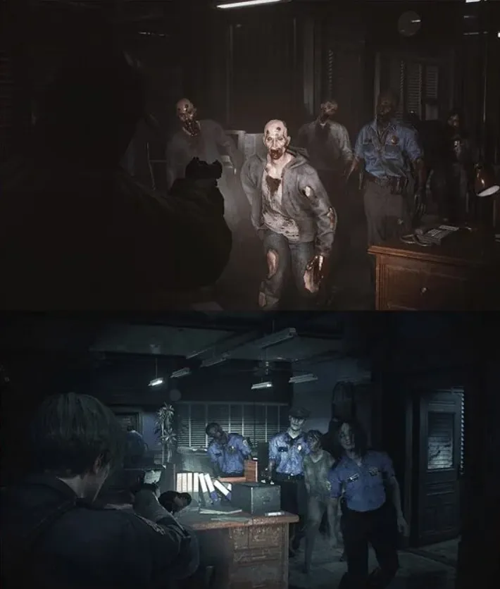 Сравнение The Day Before и ремейка Resident Evil 2. Источник: reddit