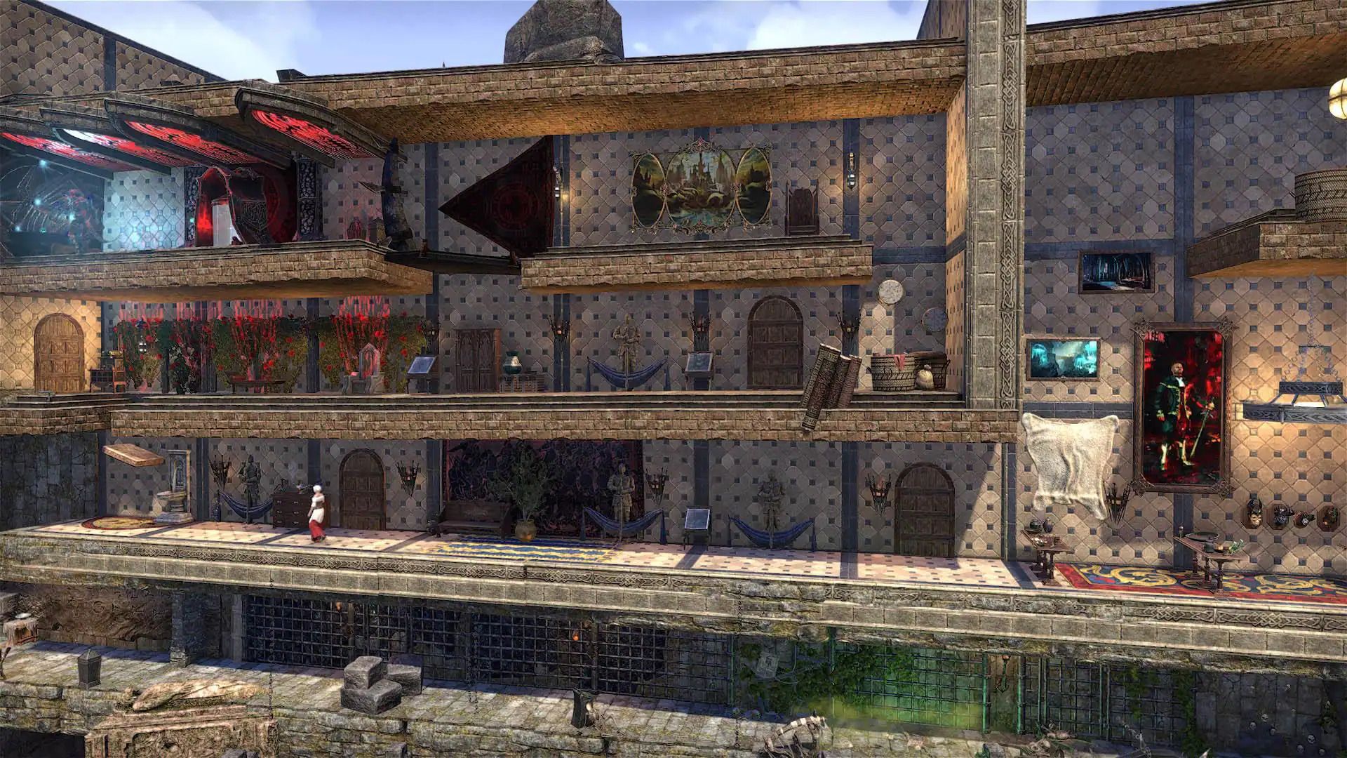 Дом в The Elder Scrolls Online в стиле Prince of Persia. Источник: thegamer.com