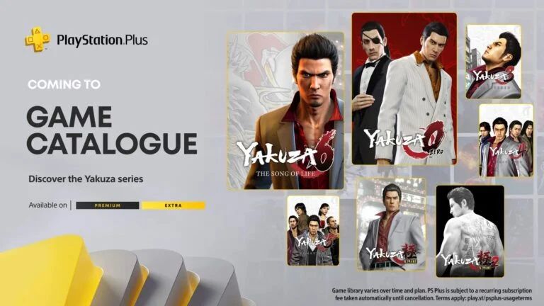 Официальный анонс добавления серии игр Yakuza в библиотеку PlayStation Plus. Источник: Sony