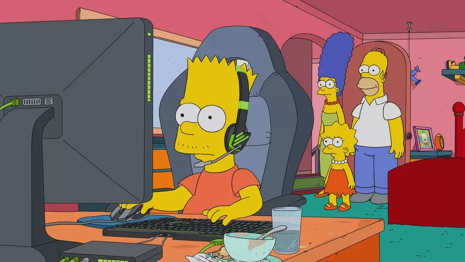 Барт Симпсон &mdash; киберспортсмен