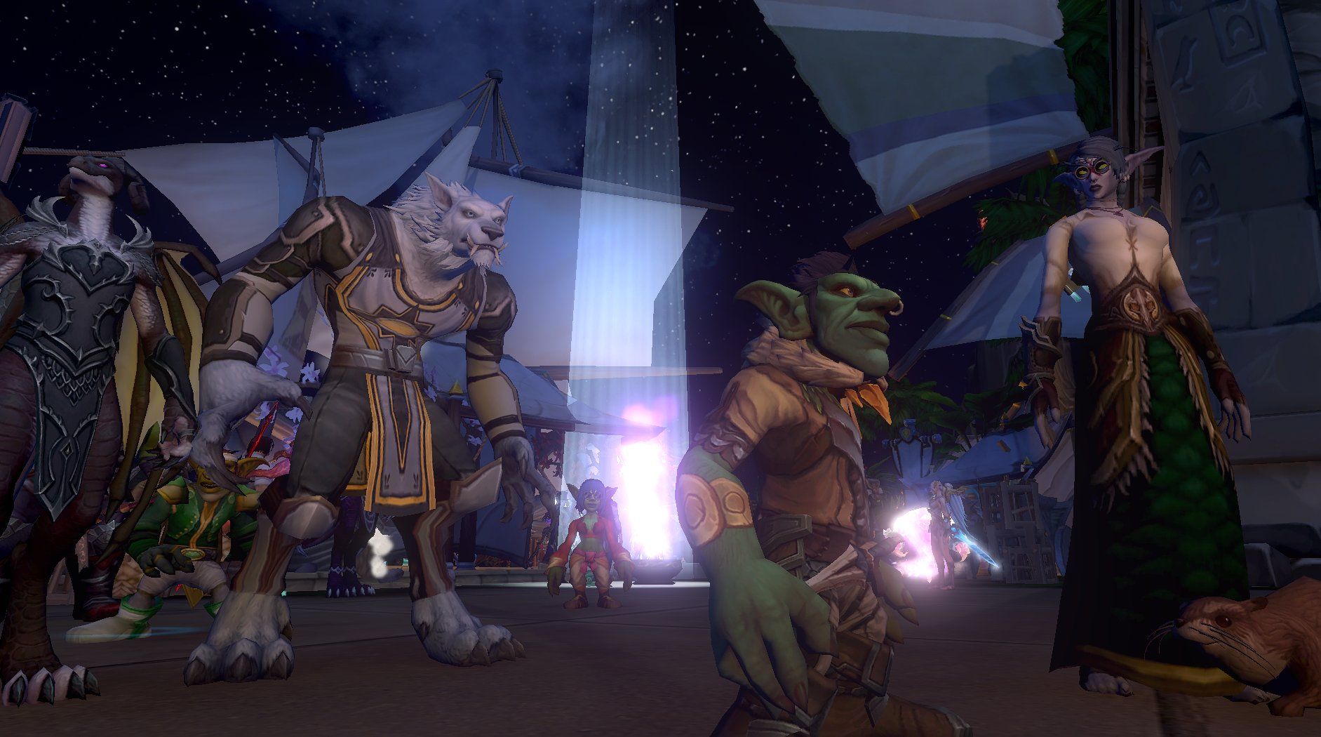 Скриншоты из World of Warcraft — фестиваль World's Faire Carnival