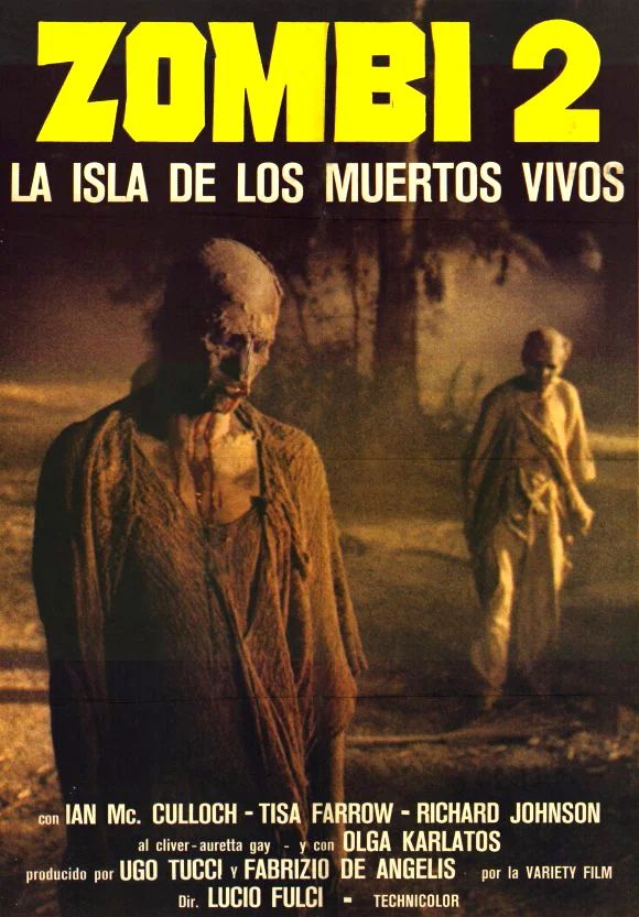 Официальный постер фильма «Зомби 2»