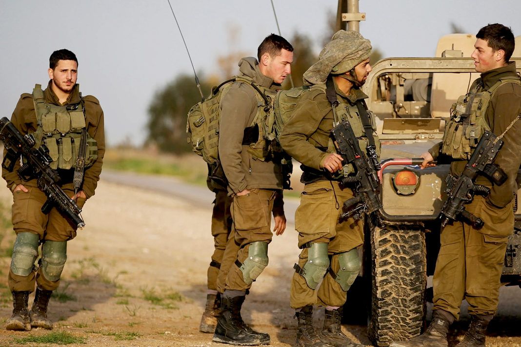 Бойцы IDF в жизни