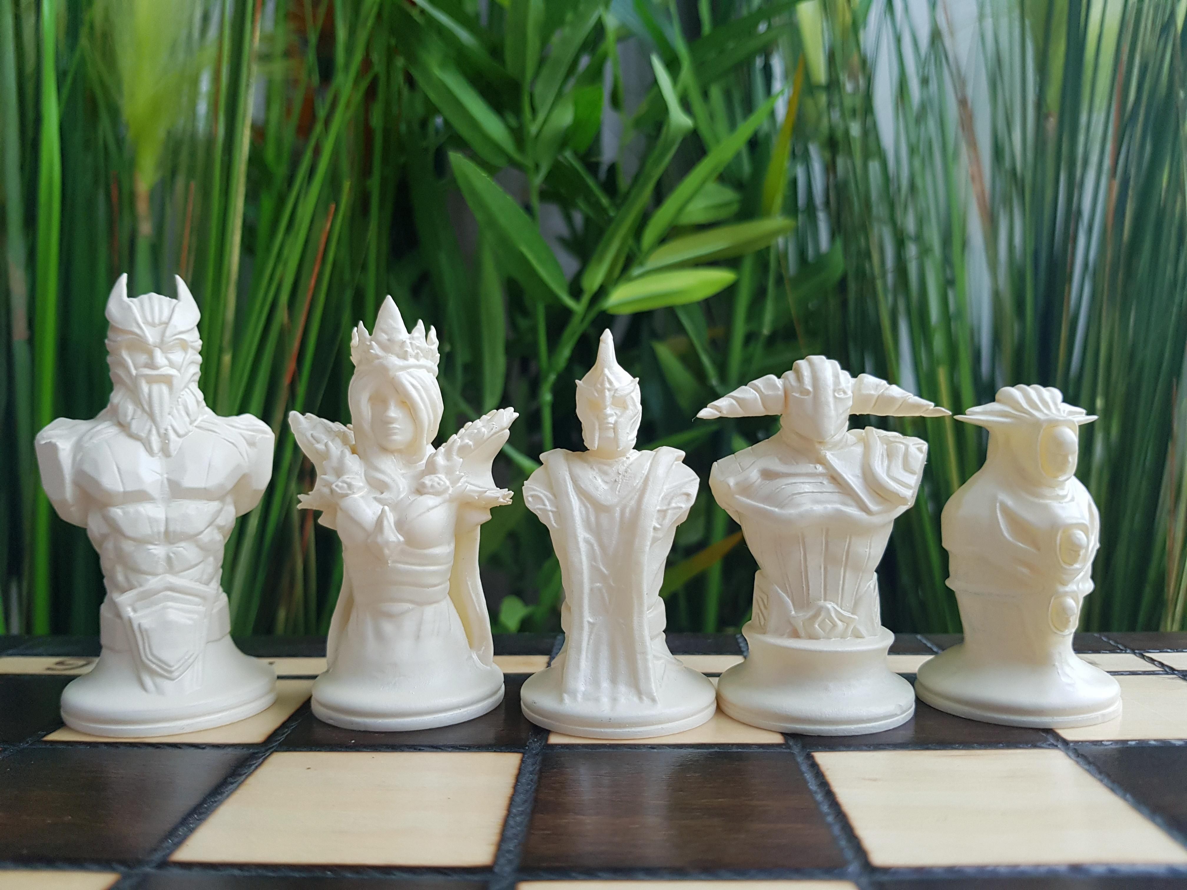 шахматы с фигурками из доты 2 фото 3