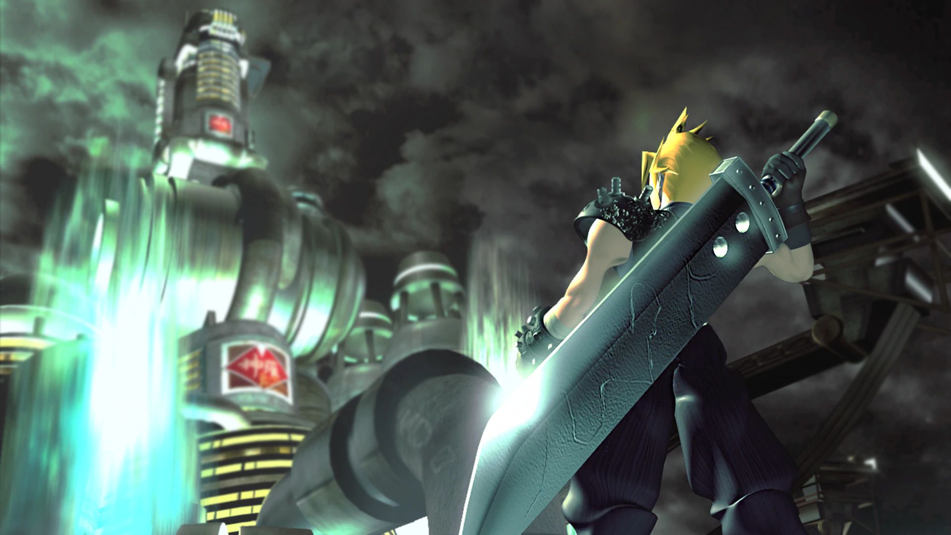 Промоарт оригинальной Final Fantasy VII