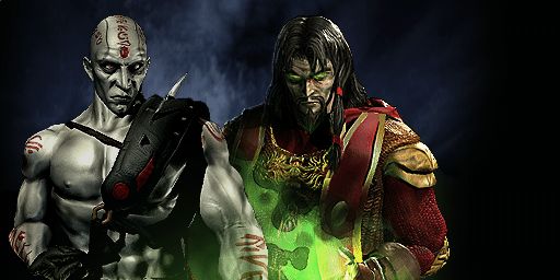 Куан Чи и Шан Цзун. Источник: Mortal Kombat: Deadly Alliance