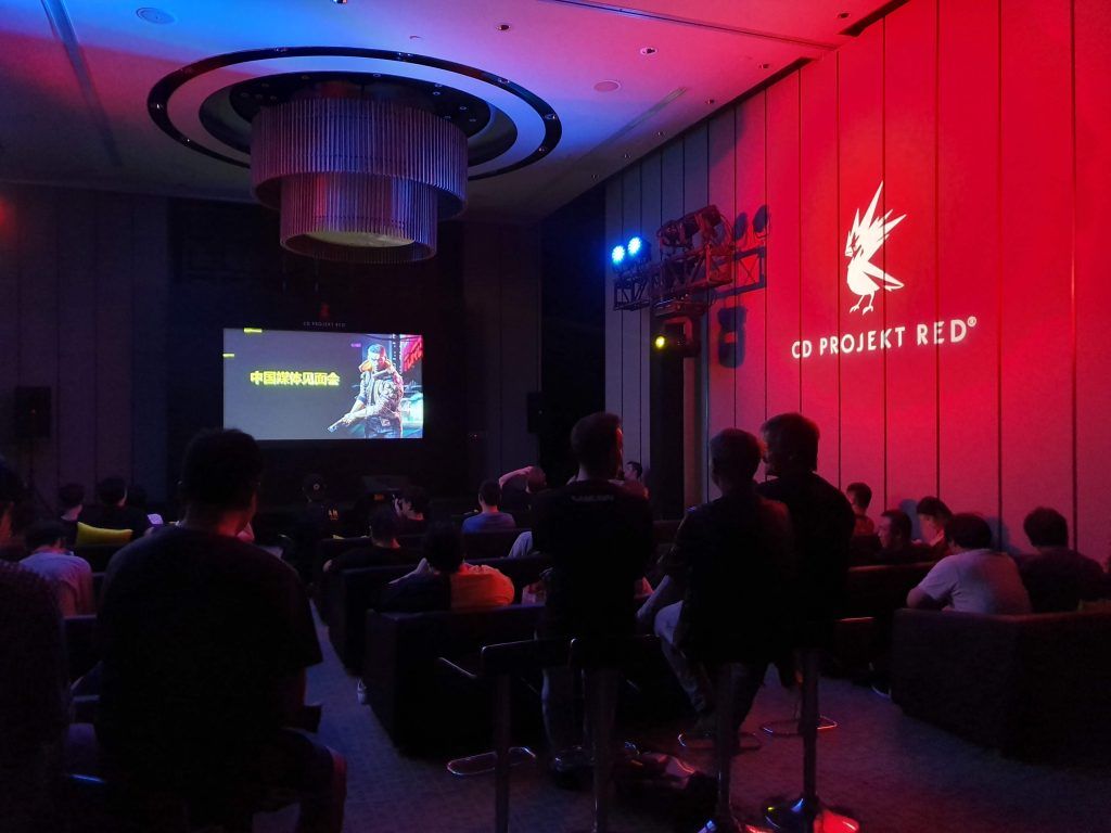 Фото с пресс-конференции CD Projekt RED на ChinaJoy 2019. Источник: gamefever.co