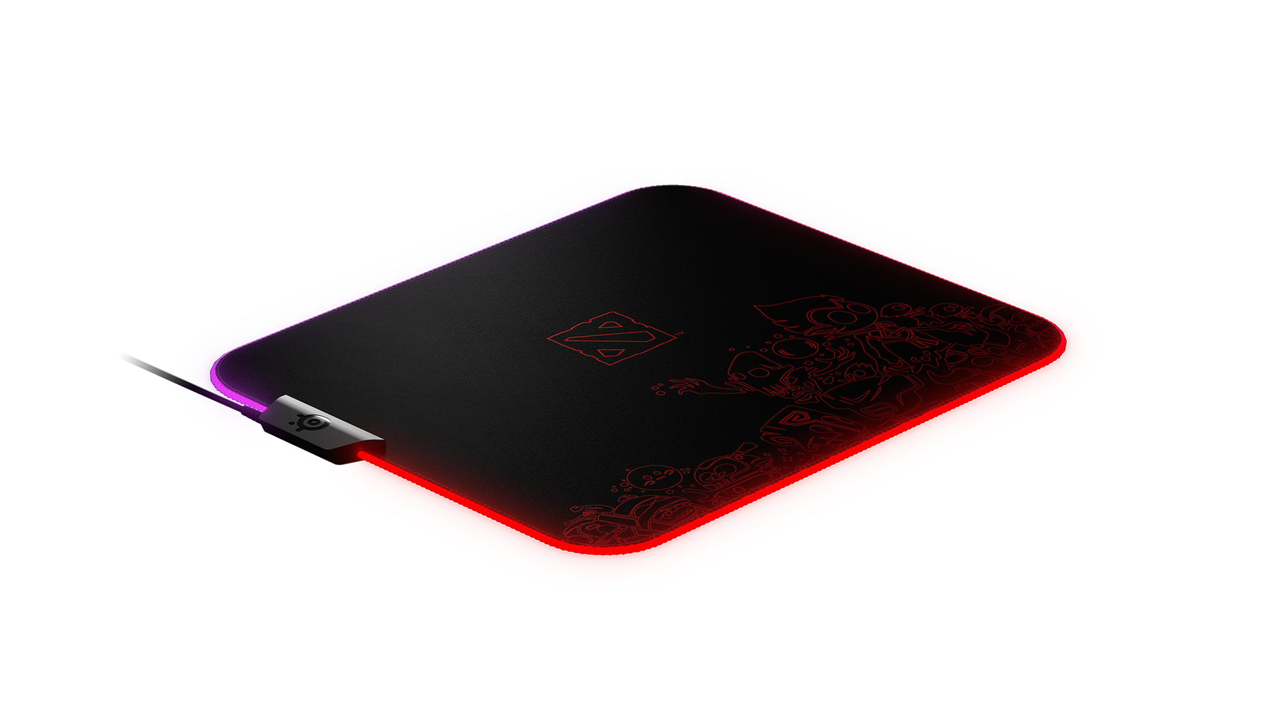 Коврик Qck Prism Cloth
Dota 2 Edition | Источник: steelseries.com