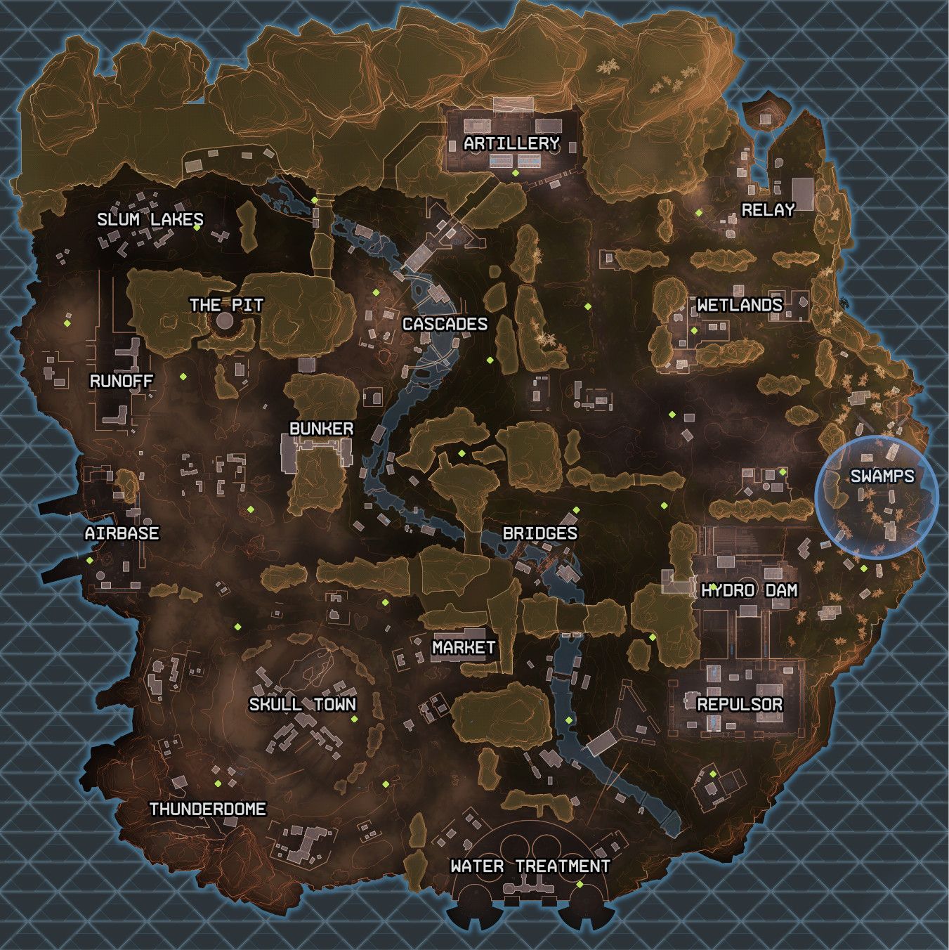 Карта Apex Legends