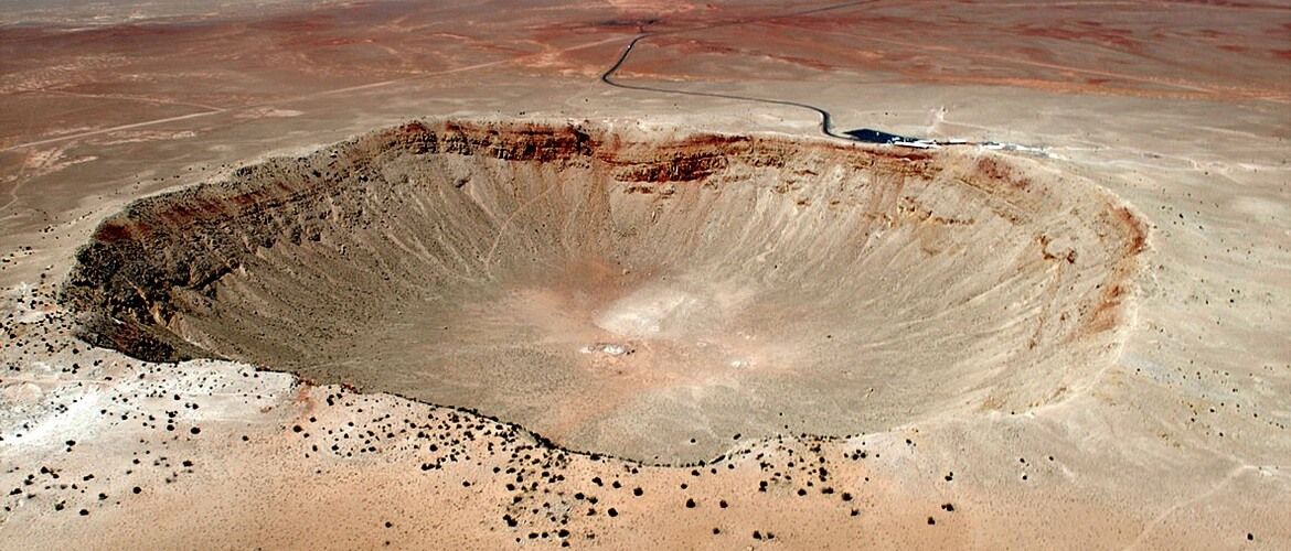 Аризонский кратер в реальности