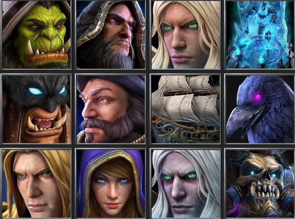 Иконки героев из Warcraft III: Reforged | Источник: wowhead.com