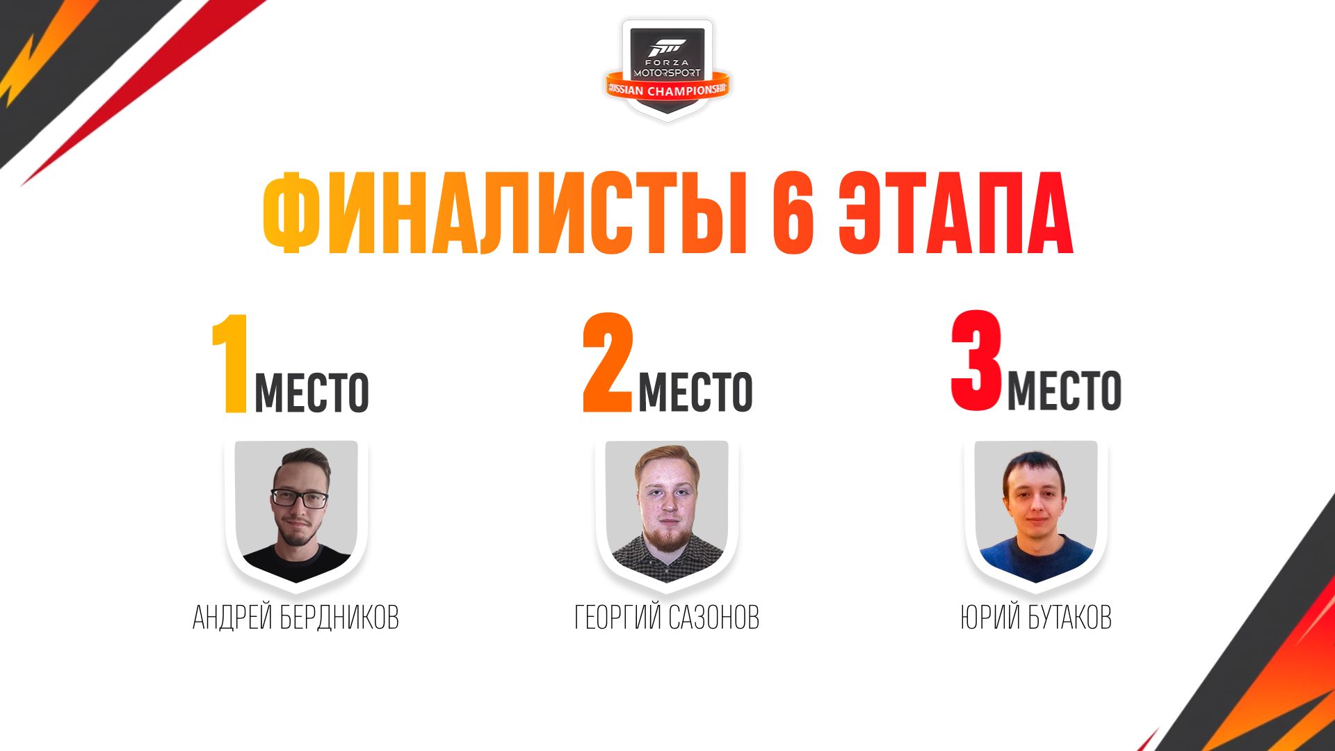 Результаты 6 этапа