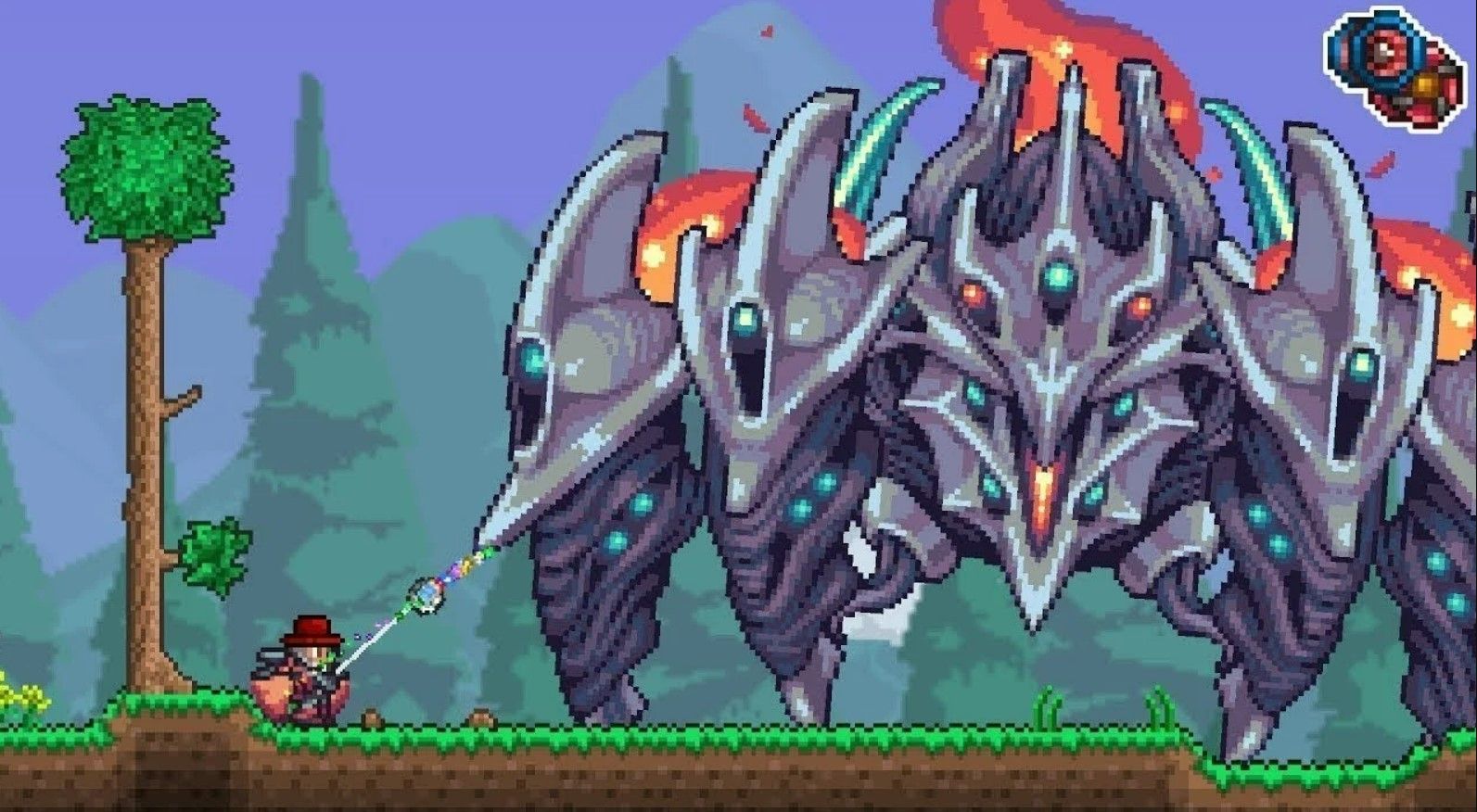 Terraria wiki calamity mod. Terraria босс пермафрост. Террария Каламити боссы. Боссы Каламити Terraria. КАЛАМИТАС террария.