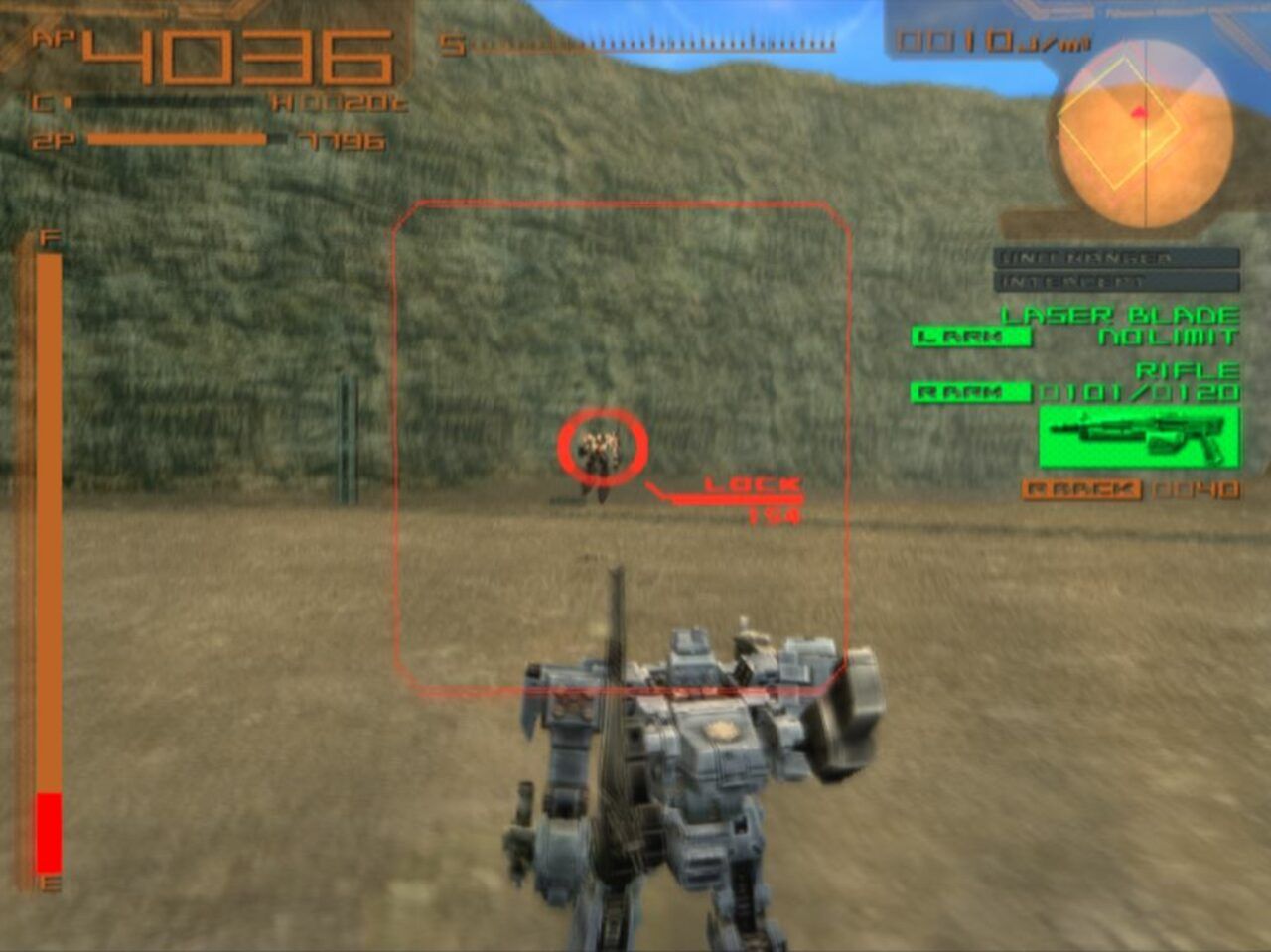 Скриншот из Armored Core: Nexus