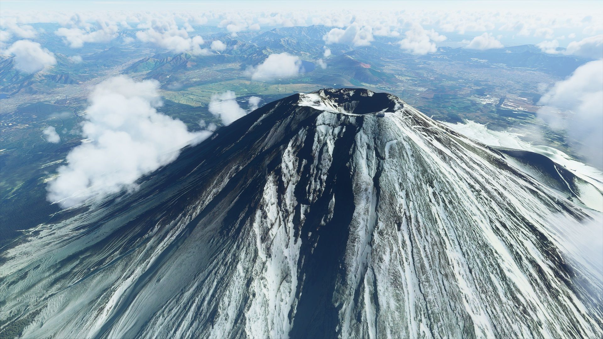 Кратер вулкана Креницына