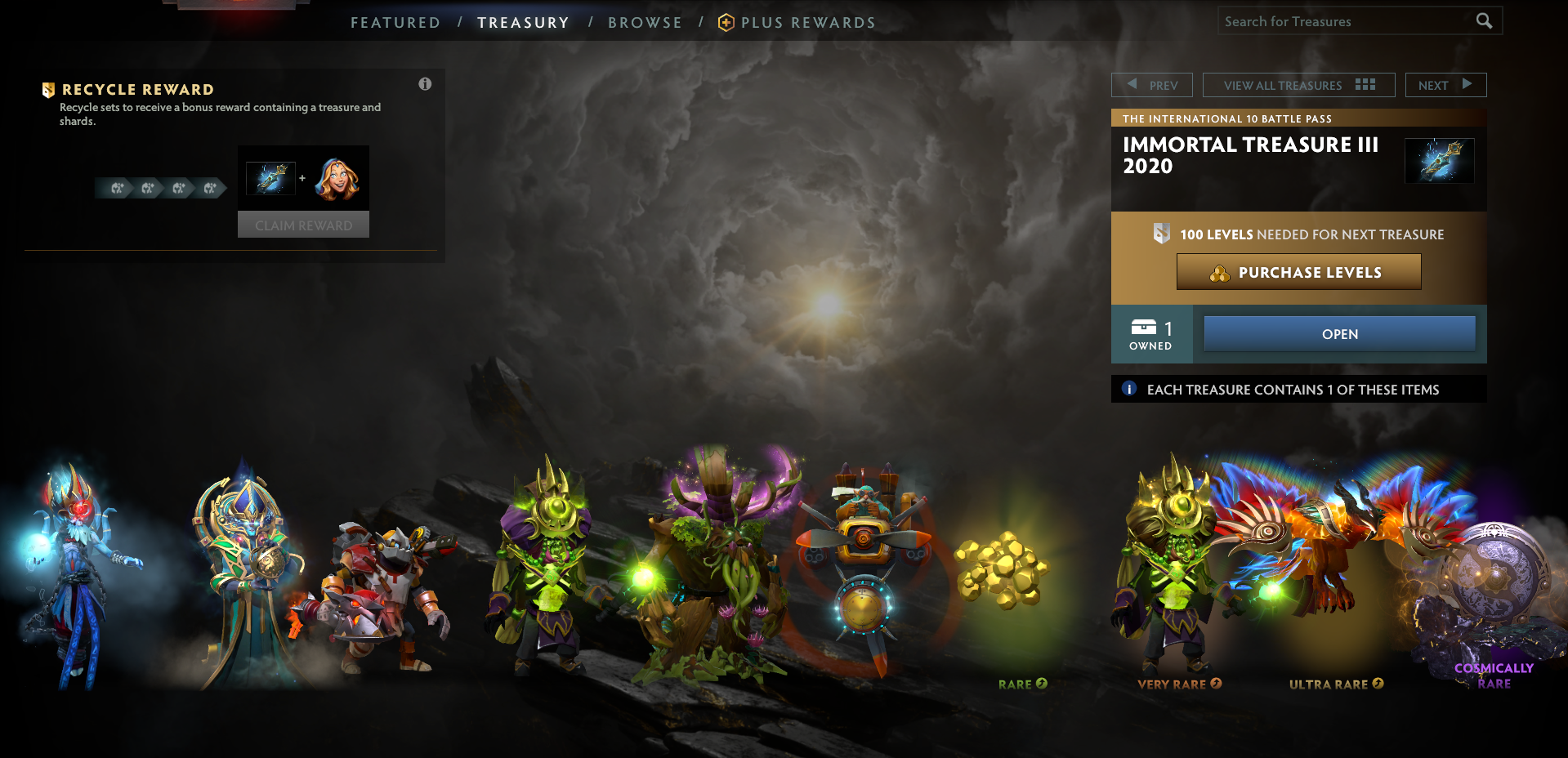 Immortal Treasure III в Dota 2