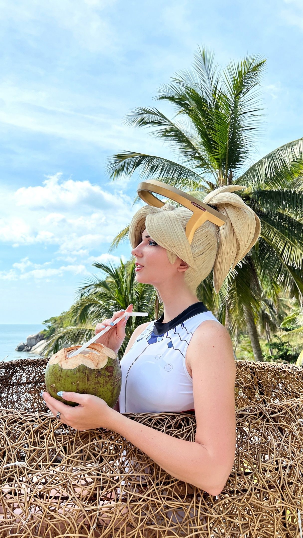 Косплей на Ангела из Overwatch. Косплеер: AGflower. Источник: «ВКонтакте». 