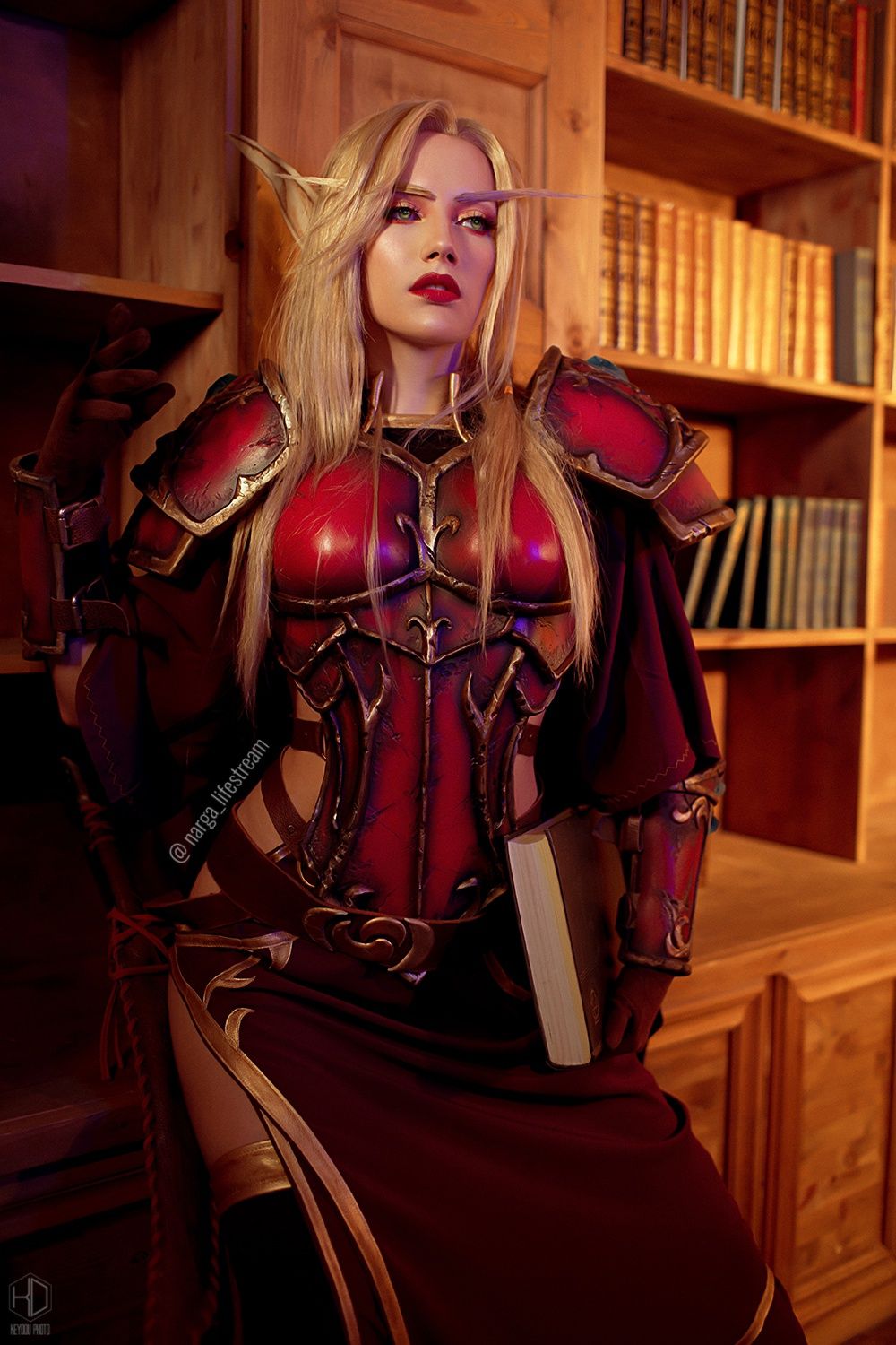 Наталья Narga Кочеткова. Косплей на эльфийку крови из World of Warcraft. Источник: vk.com/lifestream_cosplay