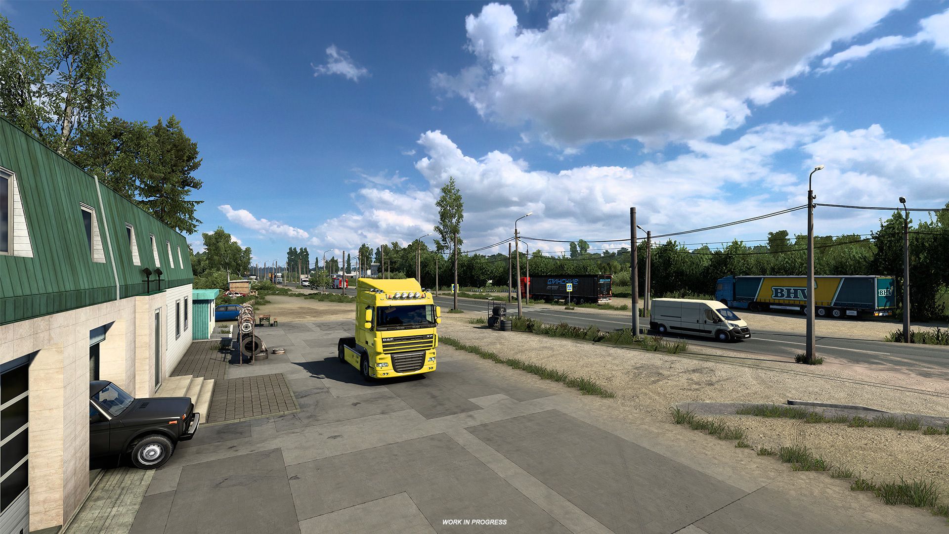 Российские дороги в Euro Truck Simulator 2 — авторы игры показали скриншоты  из будущего дополнения