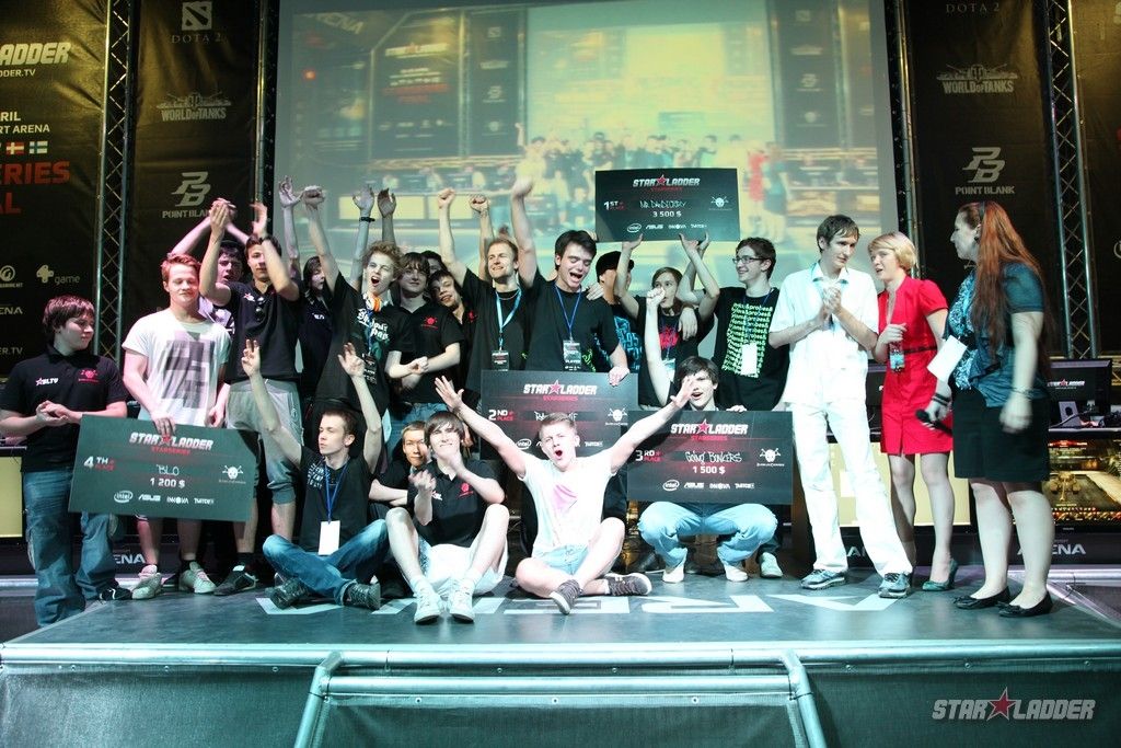 Европейские участники LAN-финалов первого сезона. Команды Razer MiF, MrDandictory и BLO | Источник: StarLadder