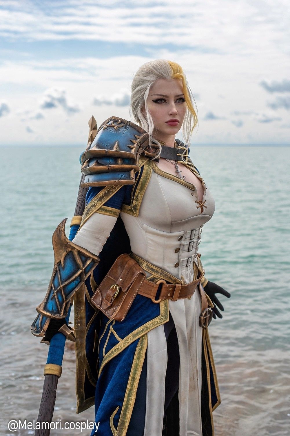 Косплей на Джайну Праудмур из World of Warcraft. Косплеер: Lady Melamori. Источник: vk.com/melamoricosplay