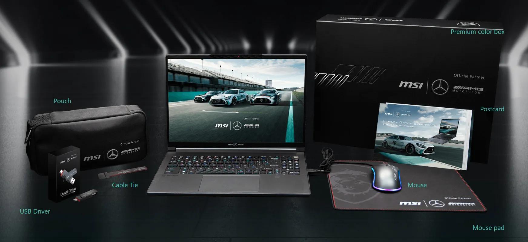  MSI Stealth 16 Mercedes-AMG Motorsport A13V в лимитированном комплекте