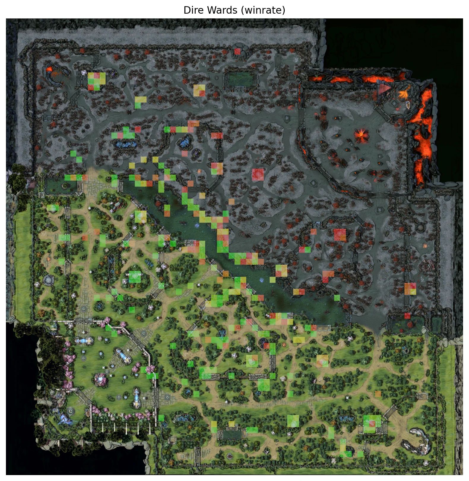 Фанат Dota 2 составил карту вардов, с которыми команды сил Тьмы и Света ...