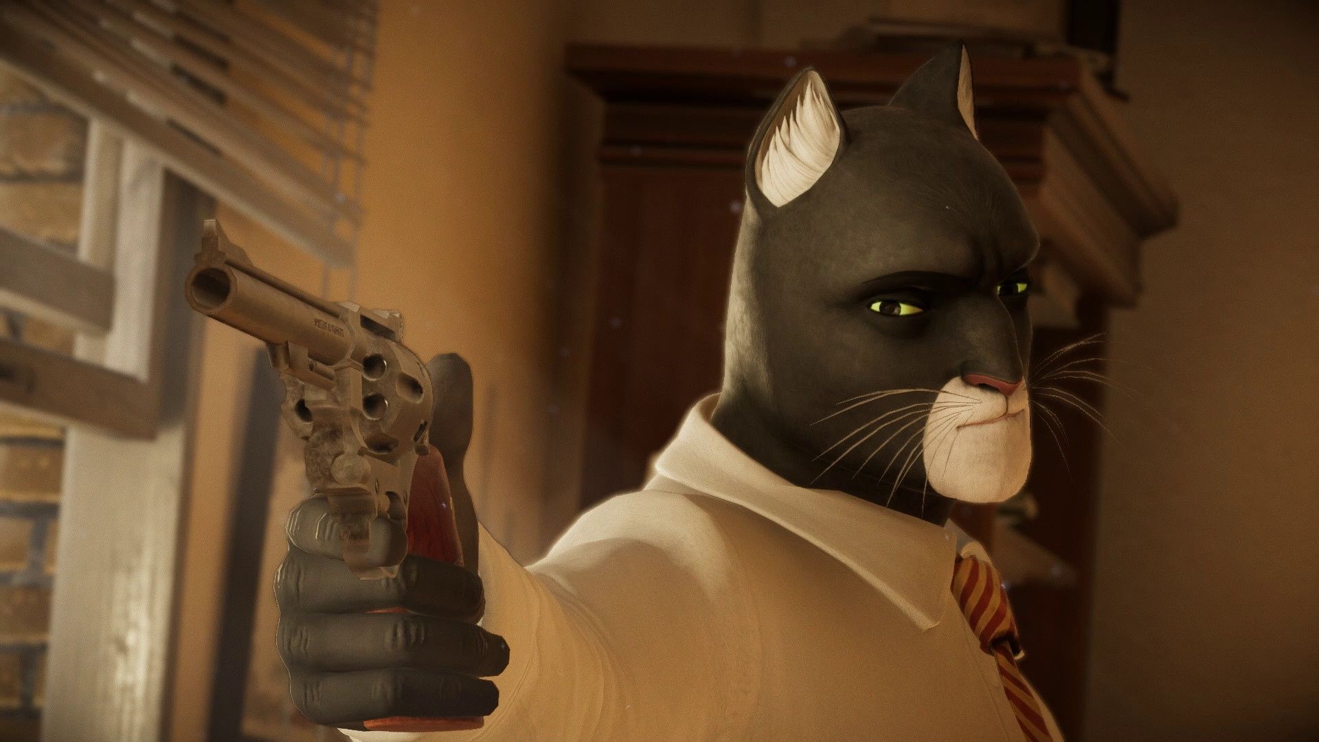 Джон Блэксад из игры Blacksad: Under the Skin