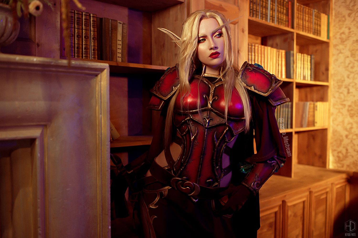 Наталья Narga Кочеткова. Косплей на эльфийку крови из World of Warcraft. Источник: vk.com/lifestream_cosplay