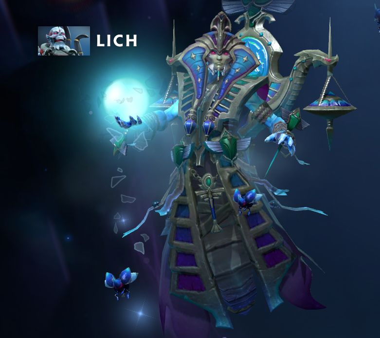 Сет на Lich из голосования для Collector\'s Cache | Источник: Dota 2