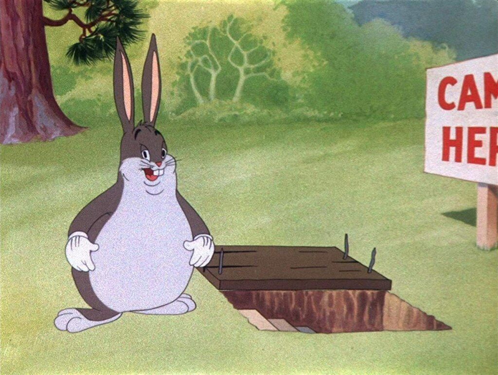 Биг Чунгус в оригинальном мультфильме 1941 года