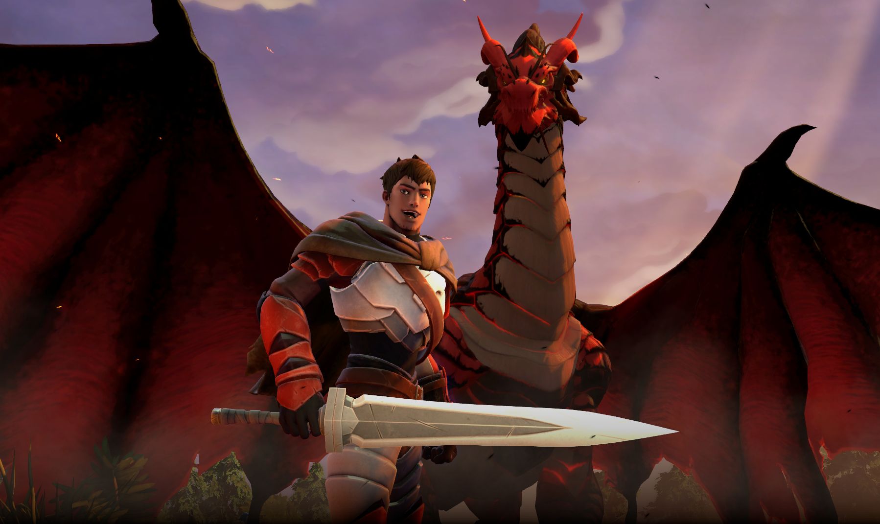 В Dota 2 добавлена новая личность Dragon Knight — из аниме от Netflix