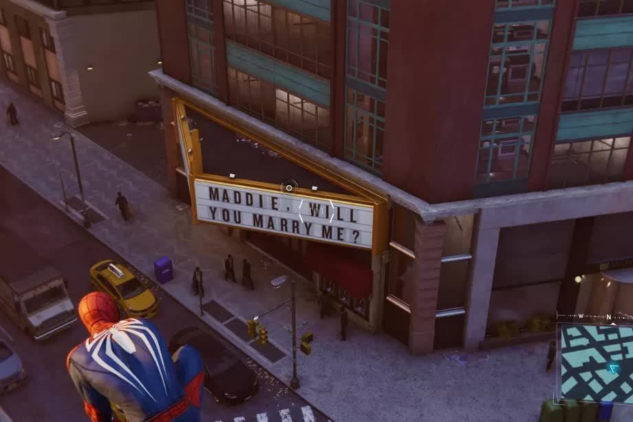 Фото из игры Marvelʼs Spider-Man