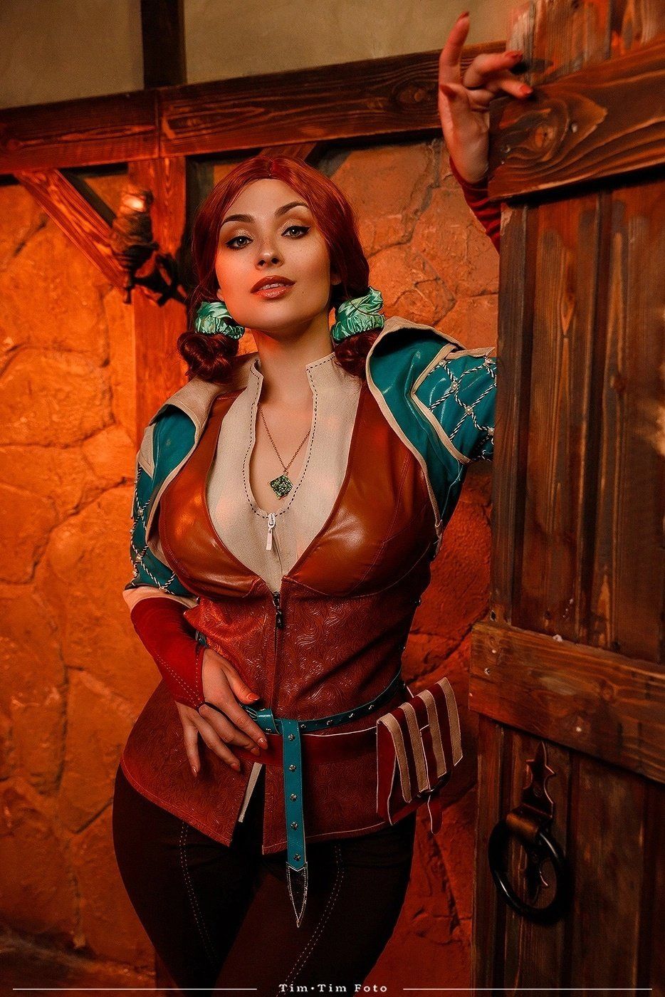 Косплей на Трисс Меригольд из «Ведьмака». Косплеер: Женя Жук. Источник: vk.com/juk__cosplay