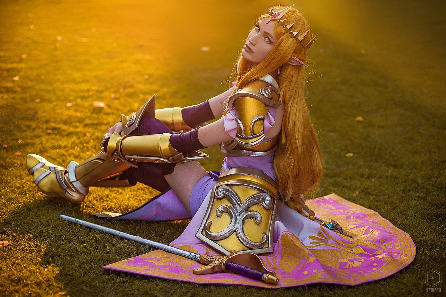 Princess Zelda. Косплеер: Екатерина Полыгалова. Фотограф: Александра Станкевич. Источник: vk.com/cosplay.world