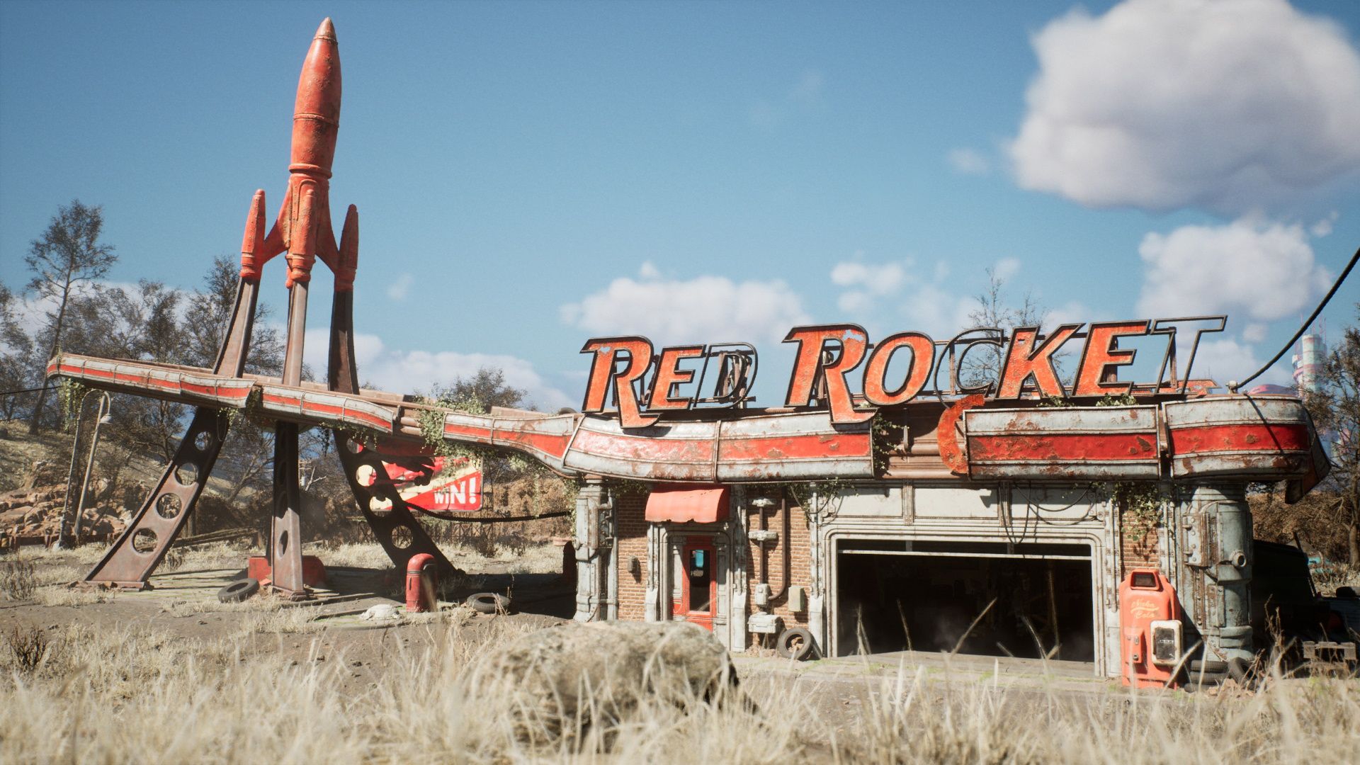 Red Rocket из Fallout 4 на Unreal Engine 5. Источник: artstation.com