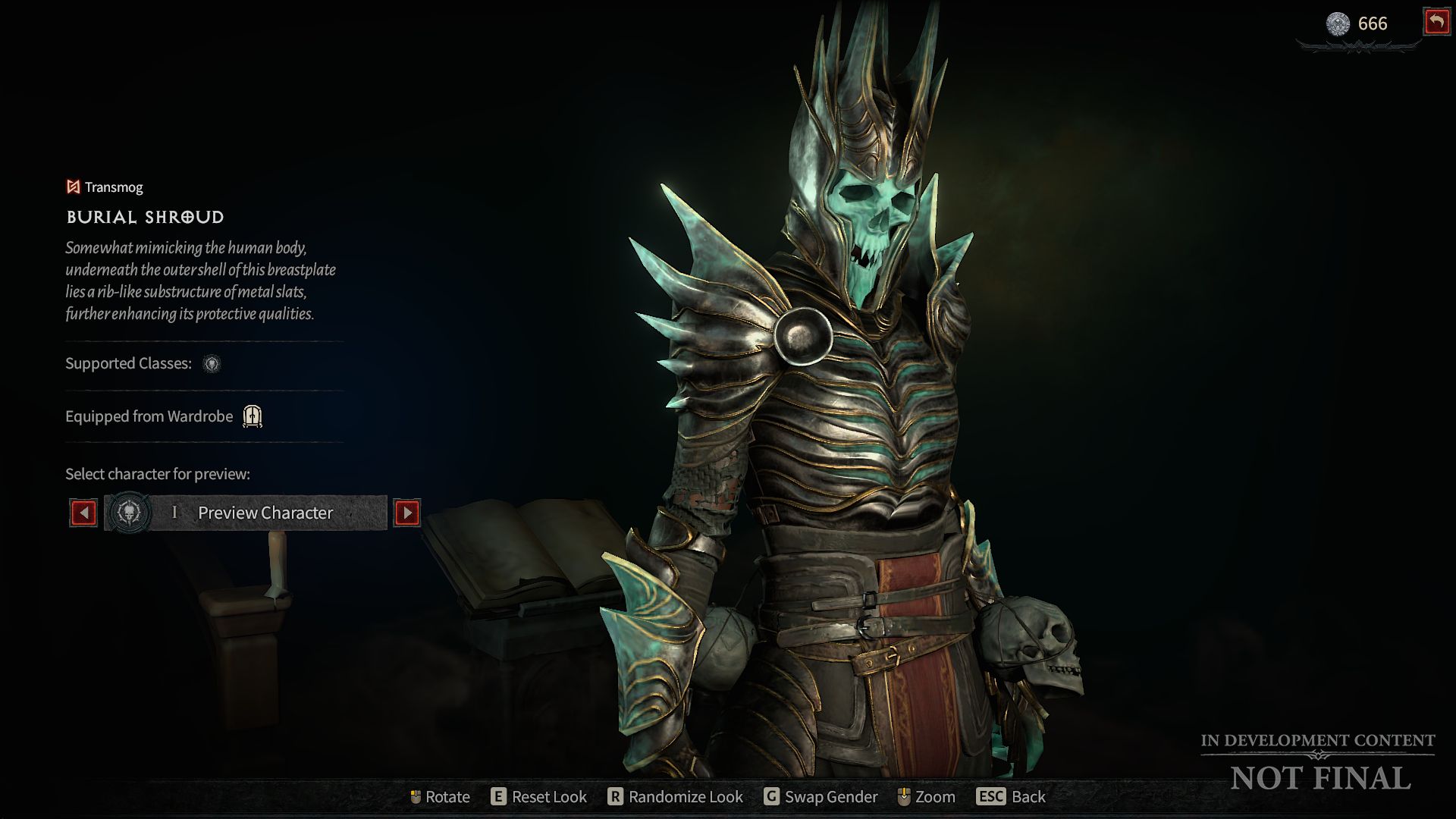 Скриншот из магазина в Diablo IV. Источник: blizzard.com