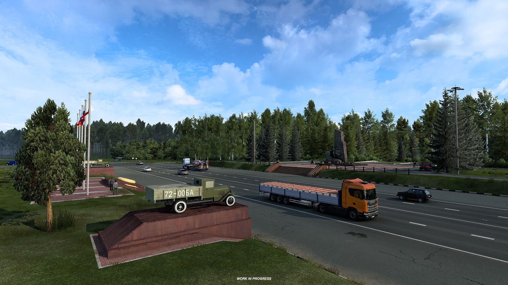 Разработчики Euro Truck Simulator 2 показали новые скриншоты из DLC про  Россию